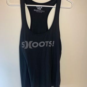 Hurley “Shoots!” Hawaiian Tank Top Womens Sm